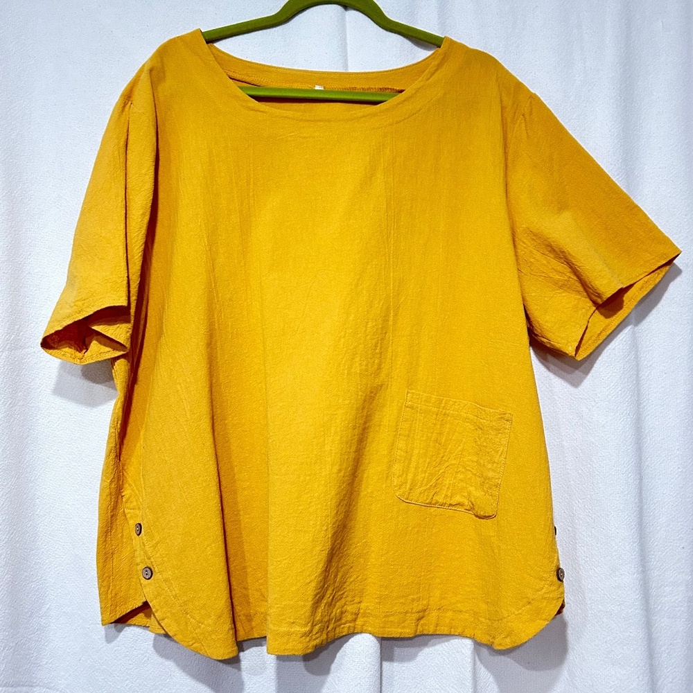 Linen Cotton Top